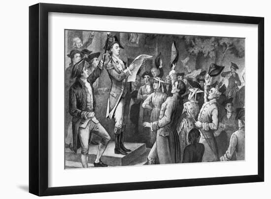 Yorktown: Surrender, 1781-Currier & Ives-Framed Giclee Print