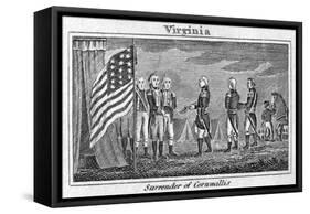 Yorktown: Surrender, 1781-null-Framed Stretched Canvas