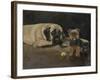 Yorky and Mastif-Solveiga-Framed Giclee Print