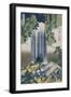 Yoro Waterfall, Mino Province', from the Series 'A Journey to the Waterfalls of All the Provinces'-Katsushika Hokusai-Framed Premium Giclee Print