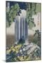 Yoro Waterfall, Mino Province', from the Series 'A Journey to the Waterfalls of All the Provinces'-Katsushika Hokusai-Mounted Premium Giclee Print