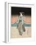 Yoru No Fukagawa Geisha-Utagawa Toyokuni-Framed Giclee Print