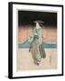 Yoru No Fukagawa Geisha-Utagawa Toyokuni-Framed Giclee Print