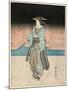 Yoru No Fukagawa Geisha-Utagawa Toyokuni-Mounted Giclee Print