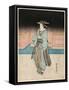 Yoru No Fukagawa Geisha-Utagawa Toyokuni-Framed Stretched Canvas