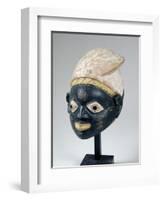 Yoruba Mask from the Gelede Society, Nigeria, 18th-20th Century-null-Framed Giclee Print