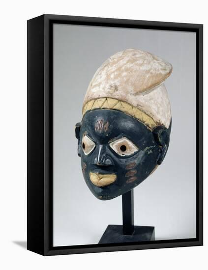 Yoruba Mask from the Gelede Society, Nigeria, 18th-20th Century-null-Framed Stretched Canvas