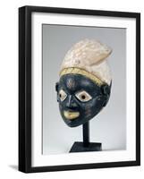 Yoruba Mask from the Gelede Society, Nigeria, 18th-20th Century-null-Framed Giclee Print