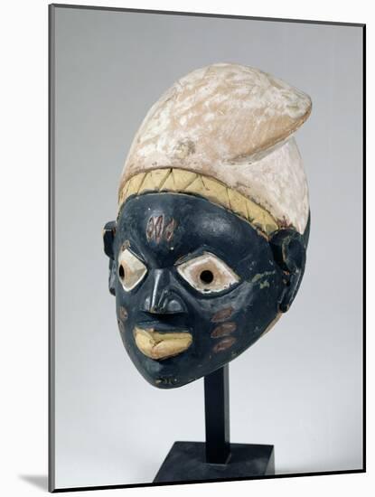 Yoruba Mask from the Gelede Society, Nigeria, 18th-20th Century-null-Mounted Giclee Print