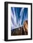 Yosemite Cloud Streaks Over El Capitan-Steven Maxx-Framed Photographic Print