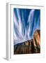 Yosemite Cloud Streaks Over El Capitan-Steven Maxx-Framed Photographic Print