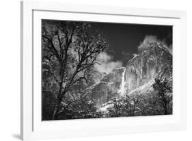 Yosemite Falls after a winter storm, Yosemite National Park, California, USA-Russ Bishop-Framed Photographic Print