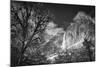 Yosemite Falls after a winter storm, Yosemite National Park, California, USA-Russ Bishop-Mounted Photographic Print