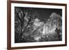Yosemite Falls after a winter storm, Yosemite National Park, California, USA-Russ Bishop-Framed Premium Photographic Print