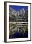 Yosemite Falls and Reflection in Merced River-Doug Meek-Framed Photographic Print