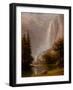 Yosemite Falls, C.1865-70 (Oil on Canvas)-Albert Bierstadt-Framed Giclee Print