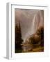 Yosemite Falls, C.1865-70 (Oil on Canvas)-Albert Bierstadt-Framed Giclee Print