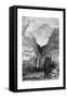 Yosemite Falls, California, 19th Century-Paul Huet-Framed Stretched Canvas