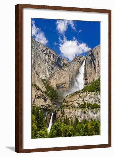 Yosemite Falls, California, Usa-Russ Bishop-Framed Photographic Print