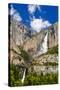 Yosemite Falls, California, Usa-Russ Bishop-Stretched Canvas