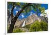 Yosemite Falls, California, Usa-Russ Bishop-Framed Photographic Print