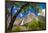 Yosemite Falls, California, Usa-Russ Bishop-Framed Photographic Print