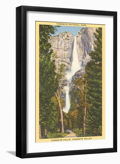 Yosemite Falls, California-null-Framed Art Print