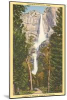 Yosemite Falls, California-null-Mounted Art Print