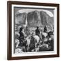 Yosemite Falls, from Glacier Point Trail, Yosemite Valley, California, USA, 1901-Underwood & Underwood-Framed Giclee Print