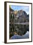 Yosemite Falls In Reflection, Late Winter, Yosemite National Park-Vincent James-Framed Photographic Print