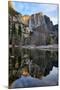 Yosemite Falls In Reflection, Late Winter, Yosemite National Park-Vincent James-Mounted Photographic Print