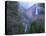 Yosemite Falls in spring, Yosemite National Park, California-Tim Fitzharris-Stretched Canvas