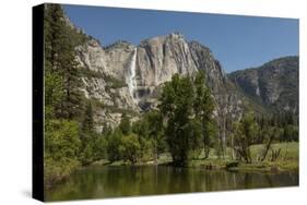 Yosemite Falls in Spring-Richard T Nowitz-Stretched Canvas