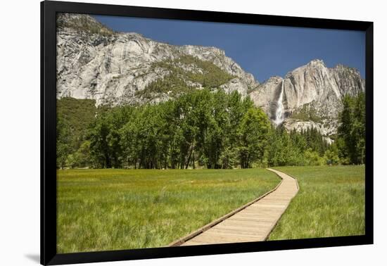 Yosemite Falls in Spring-Richard T Nowitz-Framed Photographic Print