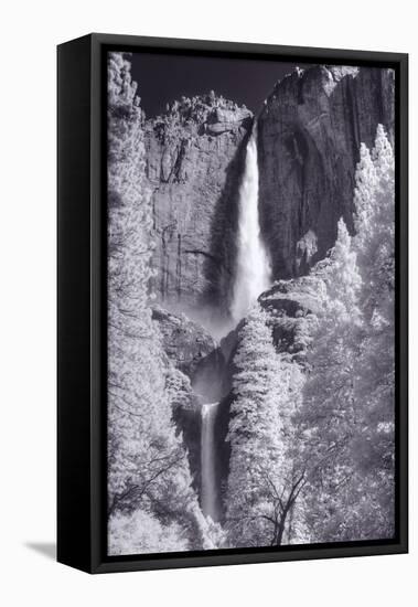 Yosemite Falls Infrared-Vincent James-Framed Stretched Canvas