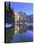 Yosemite Falls Reflected in Merced River, Yosemite National Park, California, Usa-Jamie & Judy Wild-Stretched Canvas