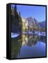 Yosemite Falls Reflected in Merced River, Yosemite National Park, California, Usa-Jamie & Judy Wild-Framed Stretched Canvas