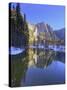 Yosemite Falls Reflected in Merced River, Yosemite National Park, California, Usa-Jamie & Judy Wild-Stretched Canvas