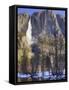 Yosemite Falls Reflected in Merced River, Yosemite National Park, California, Usa-Jamie & Judy Wild-Framed Stretched Canvas