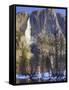 Yosemite Falls Reflected in Merced River, Yosemite National Park, California, Usa-Jamie & Judy Wild-Framed Stretched Canvas