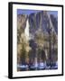 Yosemite Falls Reflected in Merced River, Yosemite National Park, California, Usa-Jamie & Judy Wild-Framed Photographic Print