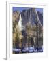 Yosemite Falls Reflected in Merced River, Yosemite National Park, California, Usa-Jamie & Judy Wild-Framed Photographic Print