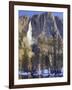 Yosemite Falls Reflected in Merced River, Yosemite National Park, California, Usa-Jamie & Judy Wild-Framed Photographic Print