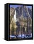 Yosemite Falls Reflected in Merced River, Yosemite National Park, California, Usa-Jamie & Judy Wild-Framed Stretched Canvas