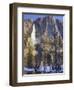 Yosemite Falls Reflected in Merced River, Yosemite National Park, California, Usa-Jamie & Judy Wild-Framed Photographic Print