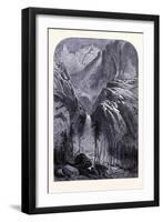 Yosemite Falls United States of America-null-Framed Giclee Print