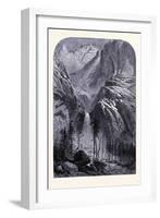 Yosemite Falls United States of America-null-Framed Giclee Print