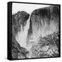 Yosemite Falls, Yosemite National Park, California, USA, Late 19th or Early 20th Century-null-Framed Stretched Canvas