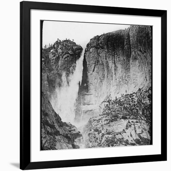 Yosemite Falls, Yosemite National Park, California, USA, Late 19th or Early 20th Century-null-Framed Photographic Print