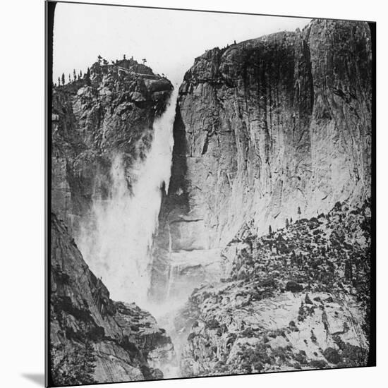 Yosemite Falls, Yosemite National Park, California, USA, Late 19th or Early 20th Century-null-Mounted Photographic Print